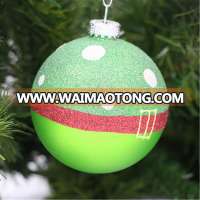 Hot sell Christmas glass ball Hand painted glass ball for christmas decorations